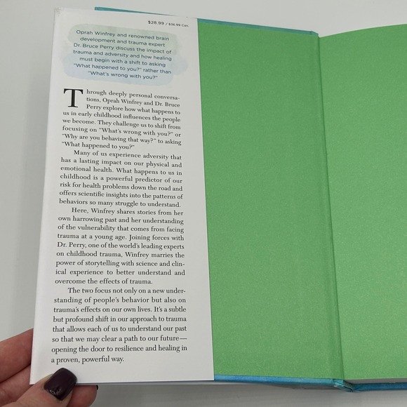 What Happened‎ To You? Trauma Resilience And Healing Oprah Bruce Perry Hardcover - Picture 7 of 13